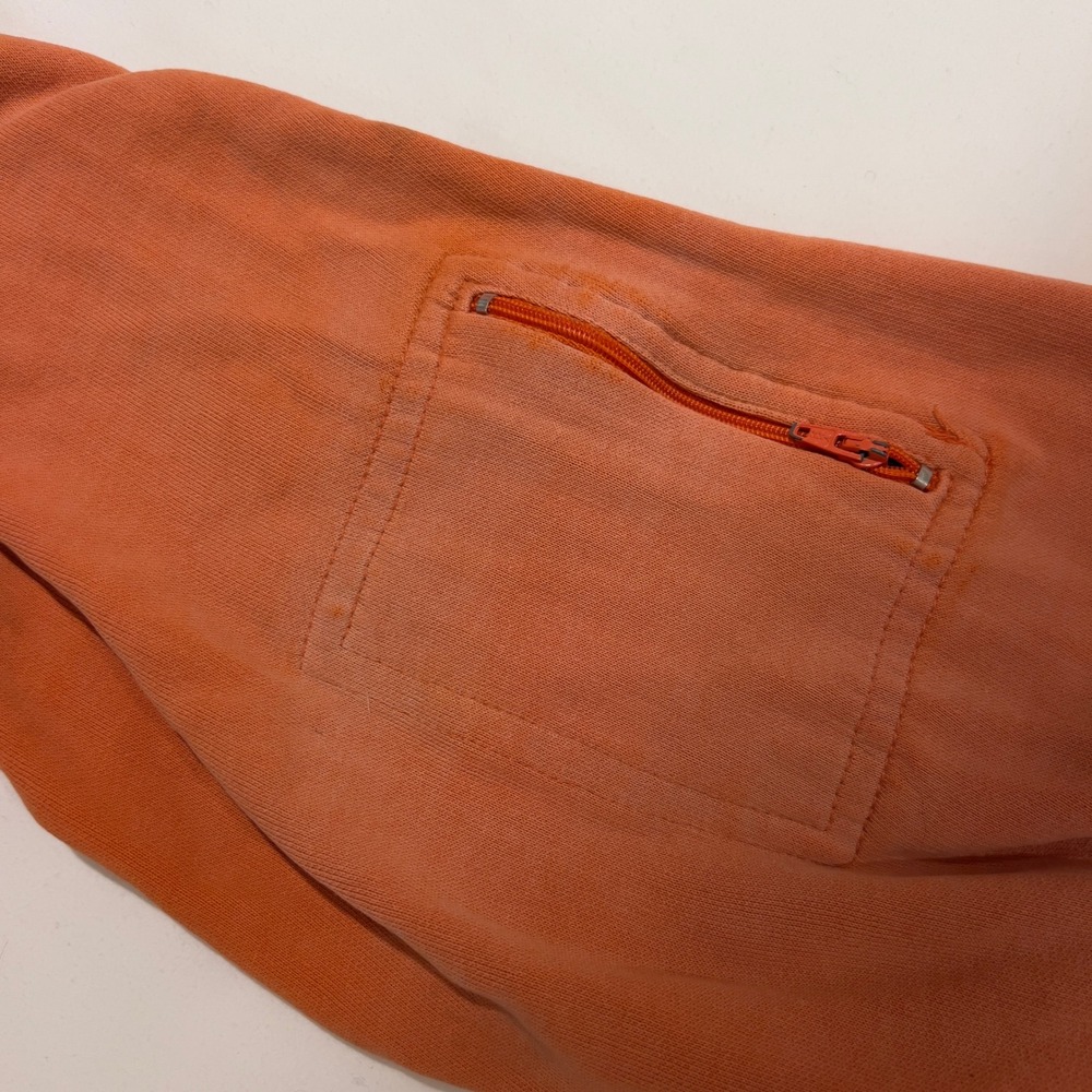 Athletic Works Orange Hoodie Athletic Dept 05 Pullover Sweatshirt Large - Picture 8 of 11